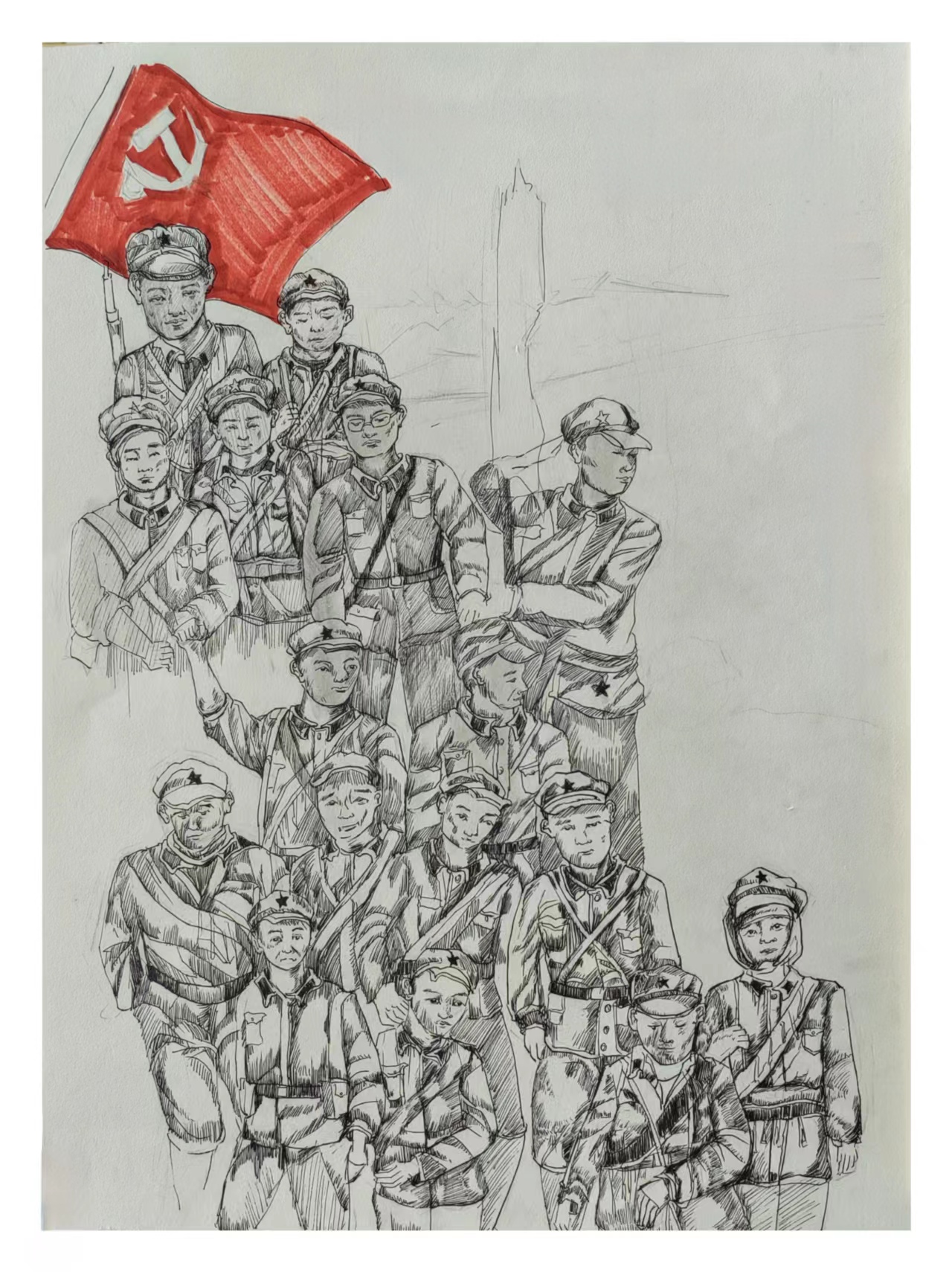 泸州市雁林高级中学第一届书画展作品集